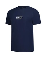 Barstool Golf Men's Navy 2025 The Players Varsity Logo T-Shirt