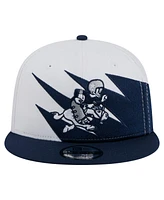 New Era Men's Navy Dallas Cowboys Throwback Jagged 9FiFTY Snapback Hat