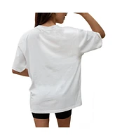 Gameday Couture Women's Cream Atlanta United Fc Goal Line Oversized T-Shirt
