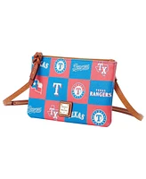 Dooney & Bourke Texas Rangers Top Zip Crossbody Purse
