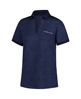 Under Armour Women's Navy The Players Playoff 3.0 Eagle Swoop V-Neck Polo Shirt