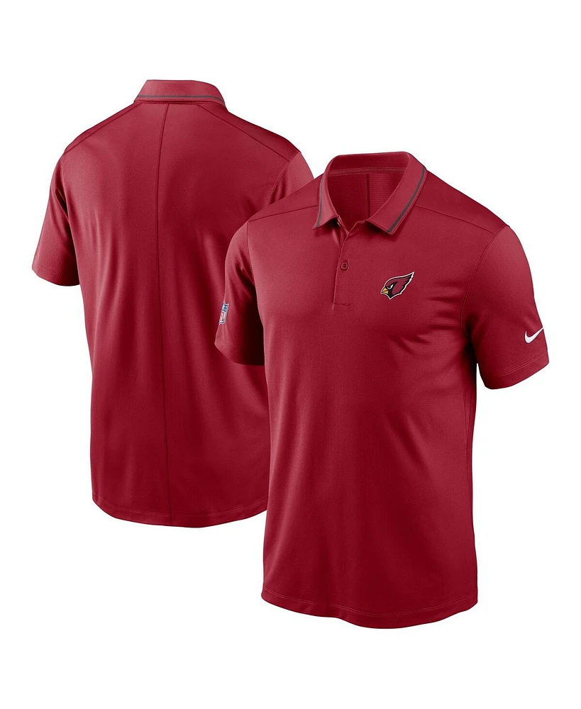 Nike Men's Cardinal Arizona Cardinals Sideline Victory Performance Polo Shirt