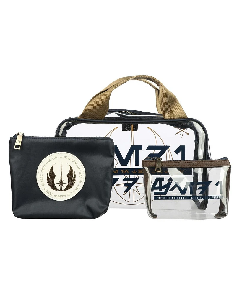 Heroes & Villains Star Wars Jedi Cosmetic Bag Travel Set