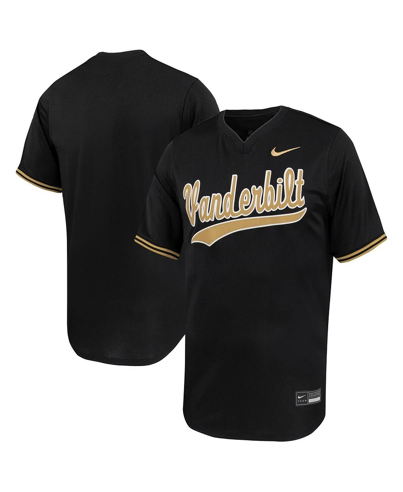Nike Men's Black Vanderbilt Commodores Limited Baseball Jersey