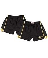 Mitchell & Ness Women's Black Golden State Warriors Hardwood Classics Jump Shot Shorts