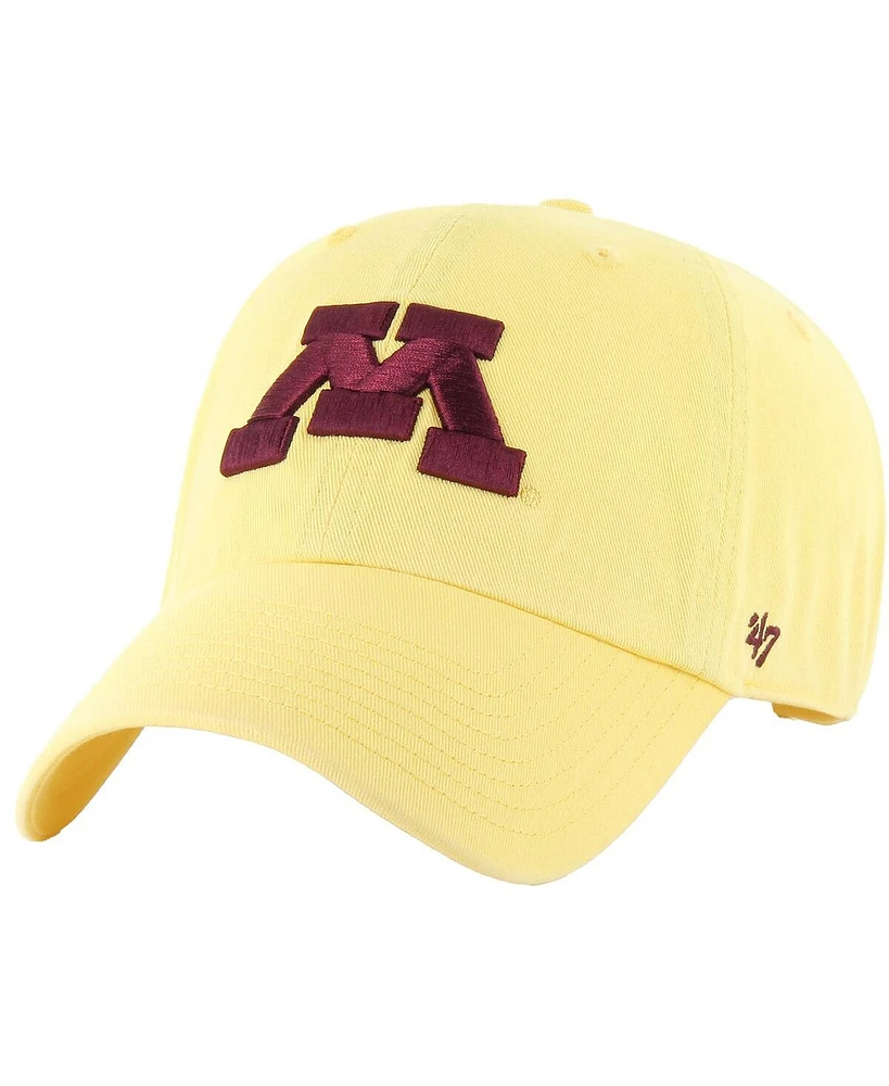 '47 Brand Men's Gold Minnesota Golden Gophers Clean Up Adjustable Hat