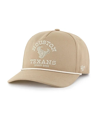 '47 Brand Men's Khaki Houston Texans Canyon Ranchero Hitch Adjustable Hat
