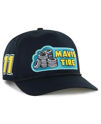 '47 Brand Men's Black Denny Hamlin Triple Hit Hitch Rope Adjustable Hat