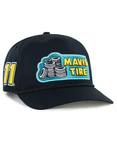 '47 Brand Men's Black Denny Hamlin Triple Hit Hitch Rope Adjustable Hat
