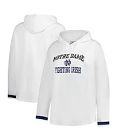 Fanatics Women's White Notre Dame Fighting Irish Plus Pullover Hoodie