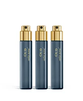 Maison Francis Kurkdjian 3-Pc. Oud satin mood Eau de Parfum Globe Trotter Refills Set
