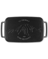 Le Creuset Alpine Outdoor Collection Enameled Cast Iron 15.75" Rectangular Griddle