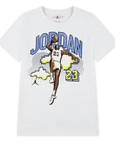 Jordan Big Boys Short-Sleeve Pixel Graphic T-Shirt