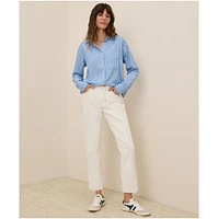 Pact Women's Organic Cotton Sunset Lightweight Classic Shirt