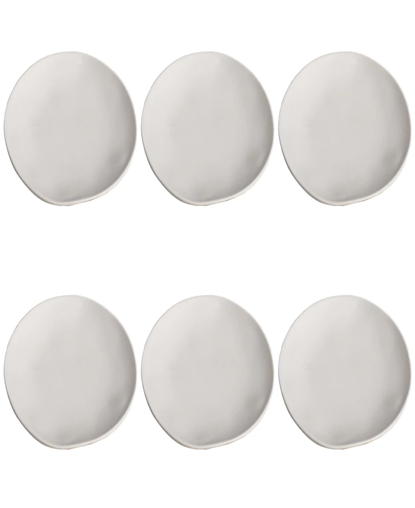 TarHong Melamine Appetizer 6-Pc. Plates, Service For 6