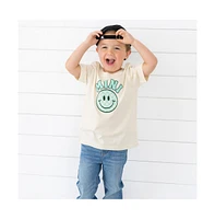Sweet Wink Toddler Boys Mini Smiley Checker Short Sleeve T-Shirt