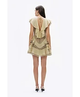 Nocturne Women's Flounce Mini Dress
