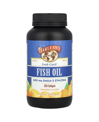 Barlean's Fresh Catch Fish Oil Omega-3 Epa/Dha Orange