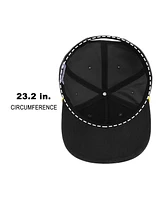 Dc Comics Men's Batman Embroidered Logo Adult Black Retro Grandpa Snapback Hat