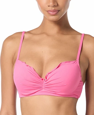 Coco Reef Women's Lavish Ruffle-Edge Bikini Top