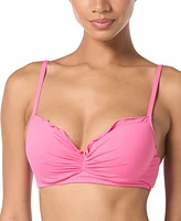 Coco Reef Women's Lavish Ruffle-Edge Bikini Top