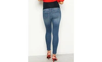 1822 Denim Maternity Over the Bump Distressed Ankle Skinny Jean