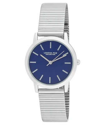 London Fog Unisex Elton Silver Alloy Expansion Watch, 32mm
