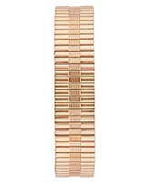 London Fog Unisex Baldwin Rose Gold Link Alloy Watch, 37mm