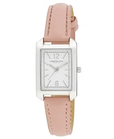 London Fog Unisex Chancery Pink Leather Watch, 22mm