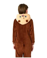 OppoSuits Little and Big Boys Otter Onesie