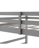 Space-Saving Dual Ladder Bunk Bed for Shared Bedrooms