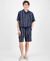 Hugo Boss Men's Eralino Striped Shirt