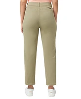 Hue Women's High-Rise Stretch Utility Skimmer Pants