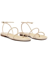 Schutz Women's Kaya Straw Flat Sandals