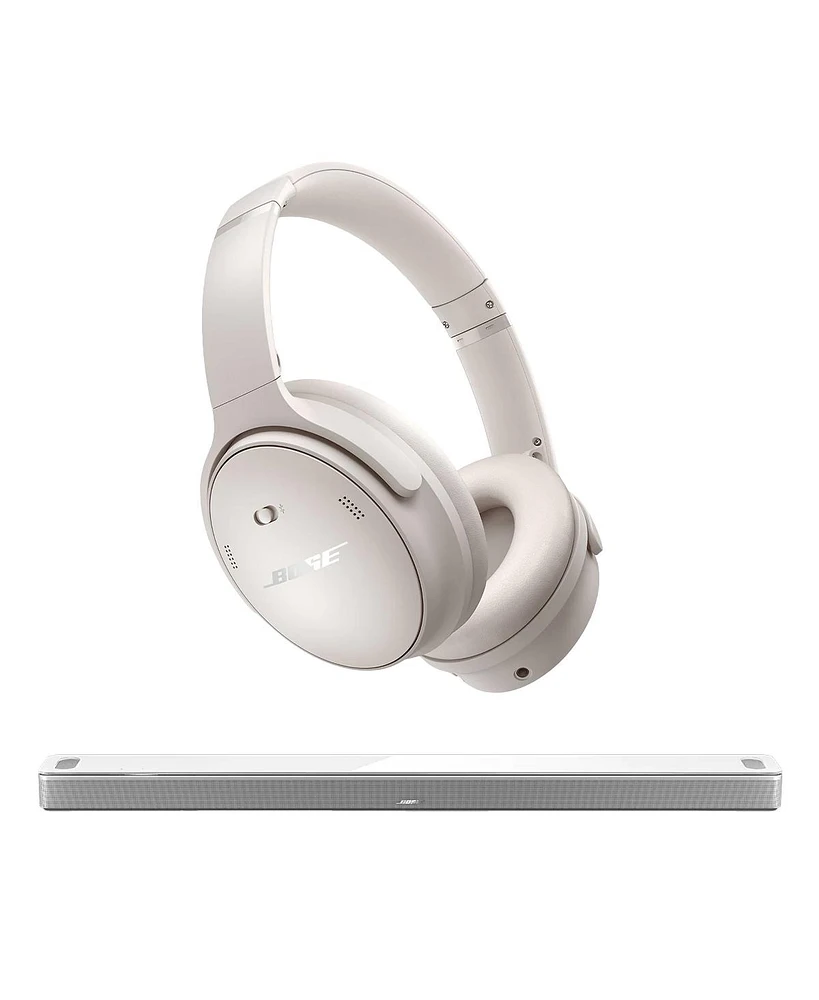 Bose Smart Ultra Soundbar with QuietComfort Noise Cancelling Headphones