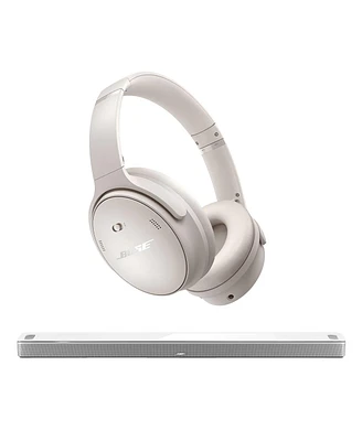 Bose Smart Ultra Soundbar with QuietComfort Noise Cancelling Headphones