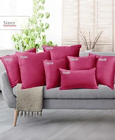 Nestl Elegant Velvet Removeable Cover 2-Pack Decorative Pillows
