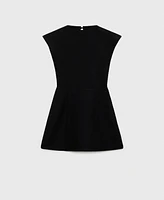 Mango Women's Short Flared Knitted Dress