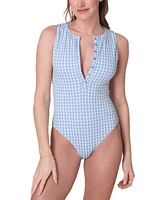 Andie Women's The Malibu Gingham One-PIece Swimsuit