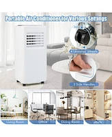 Gymax Portable Air Conditioner w/ Remote Control 3-in-1 Portable Ac Unit w/ Fan & Dehumidifier