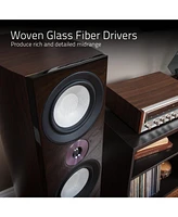 Fluance Reference High Performance 2-Way Center Channel Speaker for Enhanced Dialogue and Vocals in Home Theater Surround Sound Systems