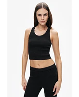 Nocturne Women's Ribbed Flared Pants