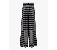 WeWoreWhat Women's Button Front Palazzo Pant