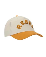 Star Wars Men's Rebel Off-white & Orange A-Frame Snapback Hat