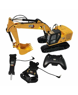 Diecast Masters 1/16 Radio Control Caterpillar 320 Excavator with Bucket, Grapple and Hammer