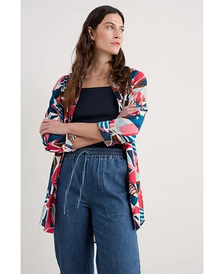 Seasalt Cornwall Plus Wren Flutter Shirt