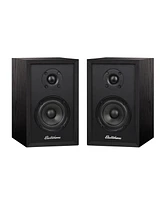 Electrohome Berkeley 2.0 Stereo Powered Bookshelf Speakers with Built-in Amplifier and 3" Drivers for Turntable, Tv, Pc and Wireless Music Streaming f