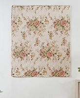 Greenland Home Fashions Cotton Reversible Quilted Throw, 50" x 60"