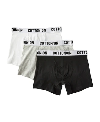 Cotton On Men's 3-Pack Trunks