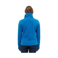Bench Dna Women's Finish Zip-Up Funnel Neck